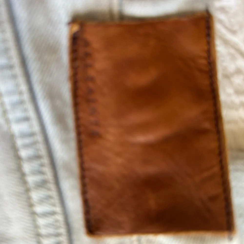 All Saints Distressed Light Wash Women's Cigarette Button Fly Skinny Jeans Sz30